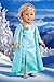 DreamWorld Collections - Snow Queen - Long Turquoise Dress with Sparkling Cape and Silver Shoes - Clothes Fits 18 Inch American Girl Doll (Doll Not Included)