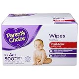 Parents Choice Fresh Scent Baby Wipes 500 Count