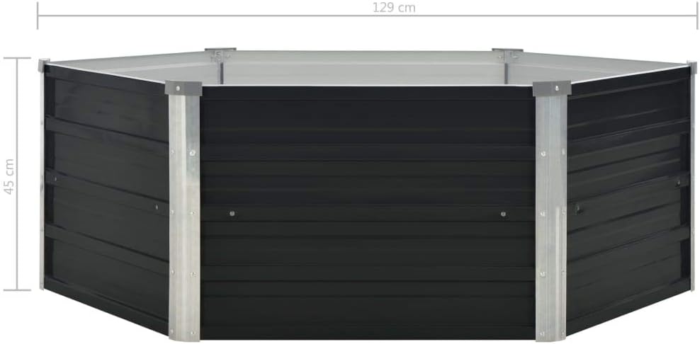 vidaXL Jardinera Exterior Grande Macetero Huerto Urbano Maceta XXL ...
