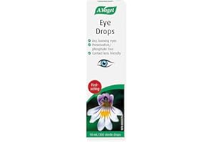 A.Vogel Eye Drops for Dry Eyes - Long-Lasting Relief for Dry, Irritated, Tired Eyes with Hyaluronic Acid and Euphrasia - Cont