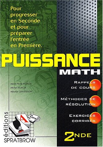 Puissance math, 2nde