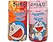 Doraemon Furikake Sake Tarako (Salmon & Cod Roe) Furikake Rice Seasoning 2.1Oz & Nori Ebi (Seaweed Shrimp) Furikake Rice Seasoning 1.94Oz
