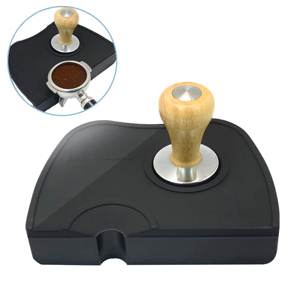 Tamper Mat, Espresso Tamping Mat Silicone Coffee Tamper Pad AntiSlip