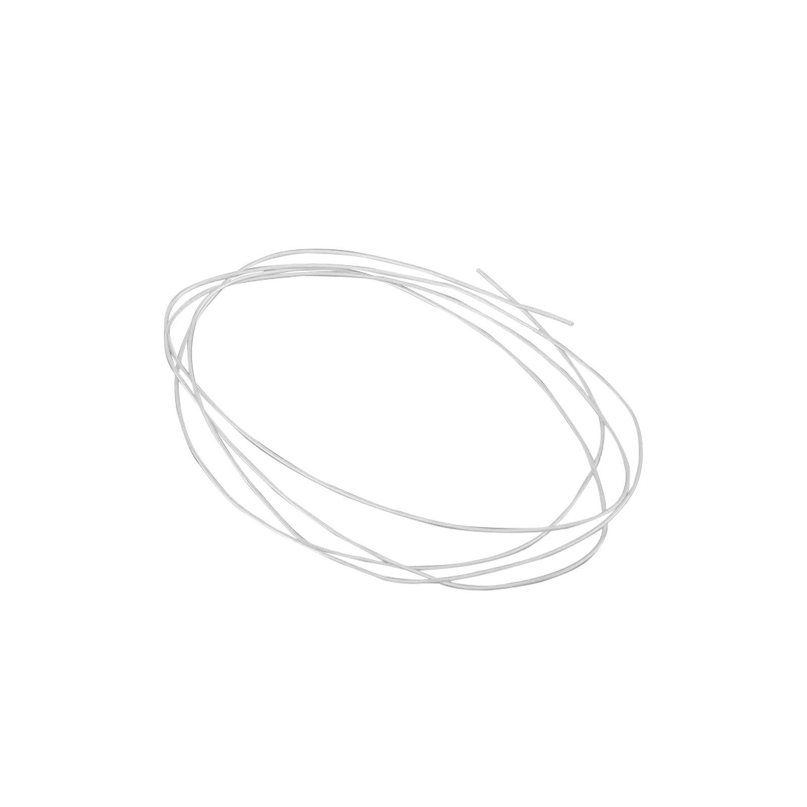 925 Sterling Silver Round Bendy Craft Wire - Half Hard Silver Wire Rolls for Jewelry Making