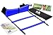 REEHUT Agility Ladder Speed Training Exercise Ladders (Blue, 12 Rungs)  w/ Free User E-Book + Carry Bag