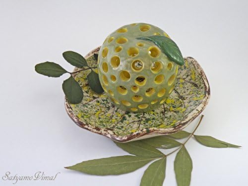 Nature Style Ceramic Candle Keeper-Lamp