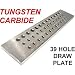 New Tungsten Carbide Wire Drawplate for Jewelry Making 39 hole 0.26 to 2.80mm primary