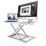 AboveTEK Compact & Solid Aluminum Standing Desk, 30