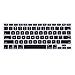 HDE Ultra Thin Silicone Rubber Keyboard Skin Cover for MacBook Pro Non Retina 13/15/17 (Black)
