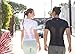 ALIGNMED Posture Shirt 2.0 Zipper for Women - White, X-Large