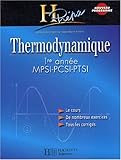 Image de Thermodynamique 1ère année MPSI-PCSI-PTSI (French Edition)