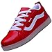 Odema Men USB Charging LED Sport Shoes Flashing Sneakers