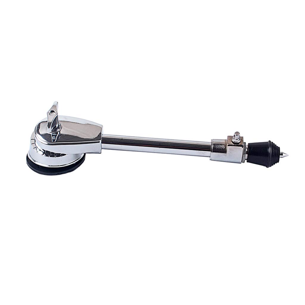 Alnicov Drum Accessory Drum Kit Drum Leg Iron Electroplated Silver Bottom Drum Support Leg