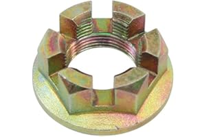 EMPI Rear Axle Nut, Flanged, for All Aircooled VW, Sold Each, Compatible with Dune Buggy