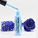 AMA(TM) 15ml Latex Tape Peel Off Cuticle Nail Peel Off Base Coat Nail Art Liquid Cream Palisade (Blue)
