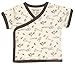 Maple Clothing Organic Cotton Baby Kimono Bodysuit GOTS Certified Clothes (Giraffe, 12-18m)