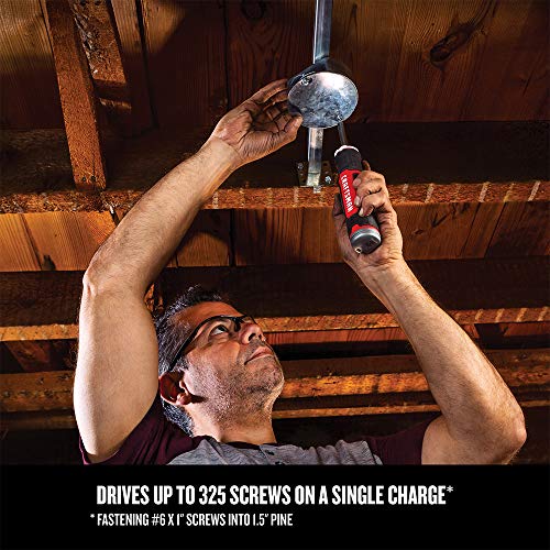 CRAFTSMAN 4V MAX Cordless Screwdriver, Electric (CMCF604) Pricepulse