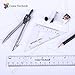 Color Technik- 20 Pc Compass/Math Set with Swing Arm Protractor (6