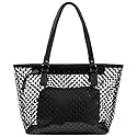 Micom Cute Neno Candy Color Polka Dot Clear Beach Tote Shoulder Handbag