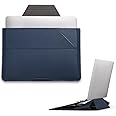 MOFT Laptop Bag Sleeve for MacBook Computer Expandable Storage, Two Adjustable Angles, Ultra-Slim Stylish Pieces Laptop Case, 16"