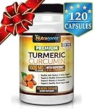 [Holiday Sale!] Turmeric Curcumin 1500MG with BioPerine, High Potency, 120 Veggie Capsules, 95% Curcuminoids, Gluten Free, Non-GMO, Vegan Friendly