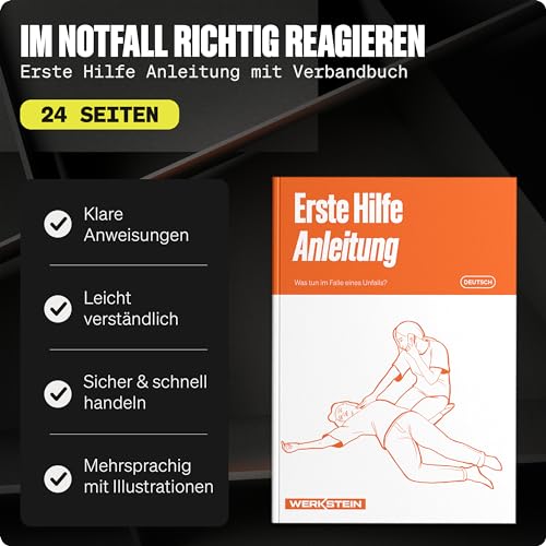 Erste Hilfe Nachfüllset DIN 13169:2021 inkl. Erste Hilfe Anleitung - Verbandskasten Nachfüllset DIN 13169 mit praktischen Innentaschen - DIN 13169 Nachfüllset für Betriebe - Verbandsmaterial Set thumbnail 3