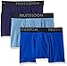 Fruit of the Loom mens Breathable Underwear Boxer Briefs, Short Leg Boxer Brief - Cotton Mesh 3 Pack, Small US