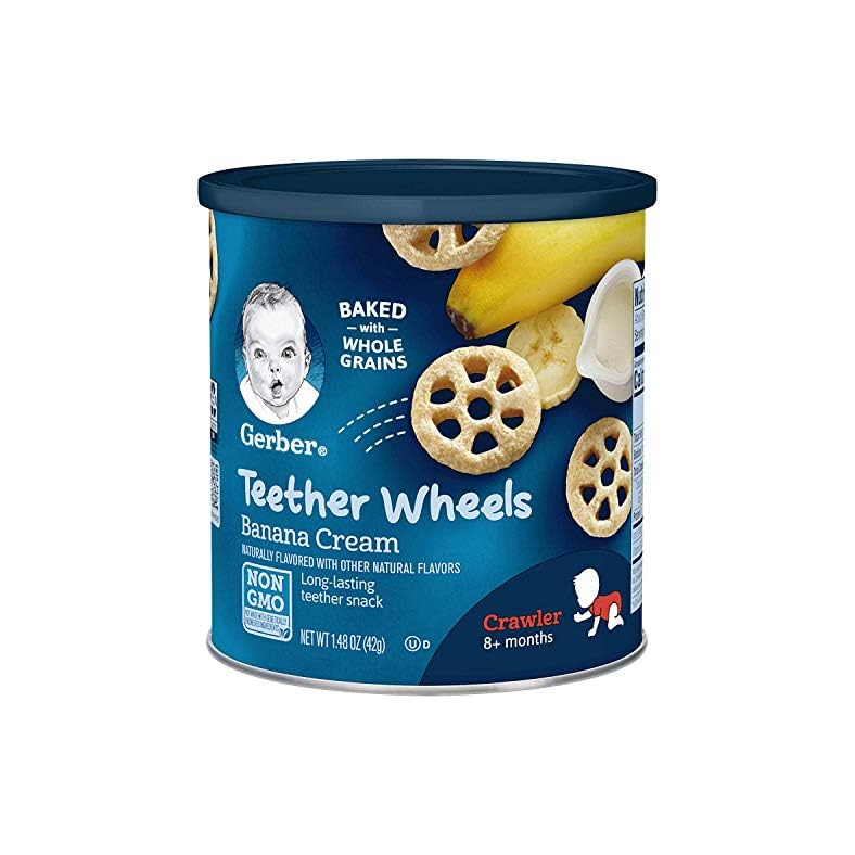 Gerber Graduates Waffle Wheels – Banana Cream