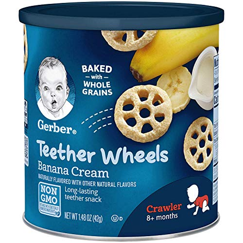 Gerber Graduates Waffle Wheels – Banana Cream