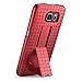 Galaxy S6 Case, i-Blason Transformer Slim Hard Shell Holster Case Combo with Kickstand and Locking Belt Swivel Clip for Samsung Galaxy S6 (Red)
