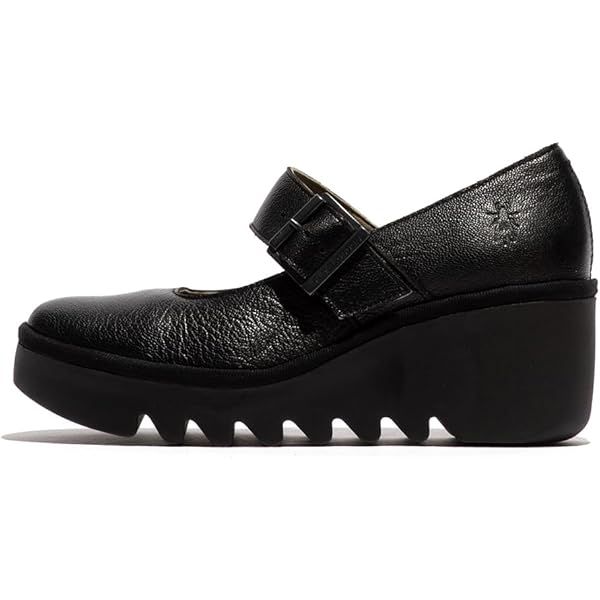 Amazon.com | Fly London Women's Bary565flyWedges, Black, 5.5