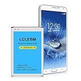 Galaxy Note 3 Battery Replacement, LCLEBM 3500mAh Spare Battery for Note 3 [ N9000, N9005, N900A, N900V, N900P, N900T ] Samsung Note 3 Battery [24 Month Warranty]