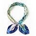 PAGE ONE Silky Neck Scarf Women's Fashion Pattern Large Square Neck Scarf-TREE-A