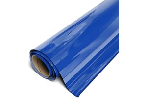 Siser EasyWeed Heat Transfer Vinyl 11.8" x 10ft Roll (Royal Blue) Compatible with Siser Romeo/Juliet & Other Professional or Craft Cutters - Layerable - CPSIA Certified
