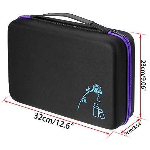 BTSKY 70 Bottles Durable Waterproof Hard Shell EVA Large Capacity