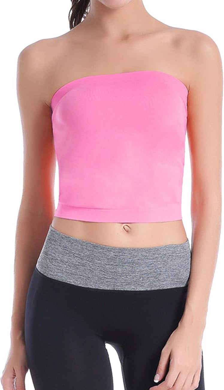 strapless yoga bra