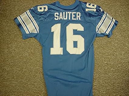 detroit lions game worn jerseys