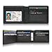 Leather Wallets for Men | SHARKACE Mens Trifold Bifold Wallet | RFID Blocking Wallet with Gift Box