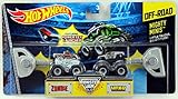 Hot Wheels Monster Jam Mighty Minis Off-Road - Zombie & Maximum Destruction (Max-D) [Colors May Vary]