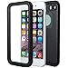 iPhone 7 Waterproof Case, 6.6ft Underwater IP68 Certified Ultra Clear Slim Dustproof Snowproof Shockproof Case Full Body Protective Cover for Apple iPhone 7 (4.7 inch) (Black)