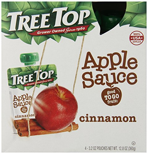 Tree Top Apple Sauce, Cinnamon, 3.2 Ounce (Pack of 4) - Thumbnail 4
