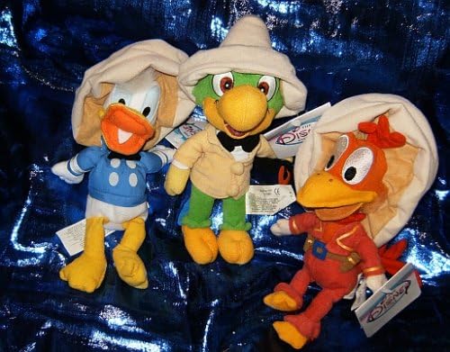 Disney's Three Caballeros 7" Plush Beanies