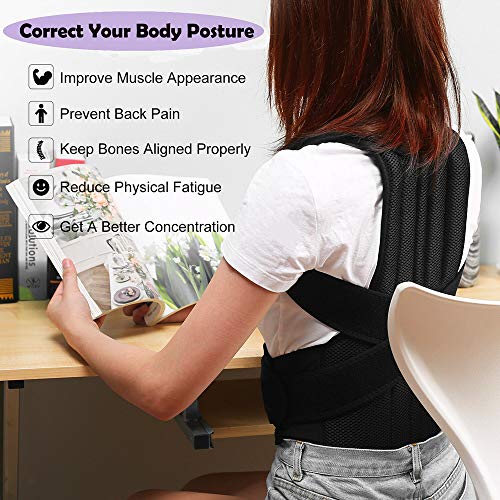 Back Brace Posture Corrector for Women and Men Back Lumbar Support