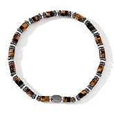 SHINUS BOHO Dainty Gallstone Beaded Bracelet Handmade Stretch Bracelets For Women Men Trendy,Fashion Bohemian Beads Crystal Gemstone Prom Jewelry Gift Frindship.