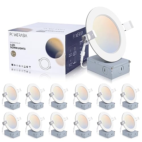 POWERASIA 4 Inch LED Recessed Lighting