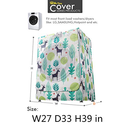 2 Washing+Machine+Front+loading+Waterproof+Dust+proof