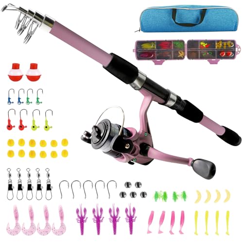 Kids Fishing Pole Set