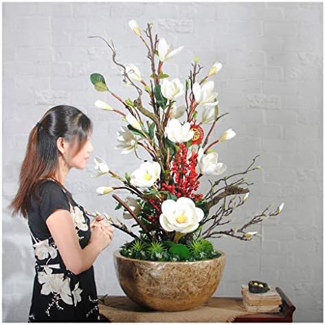 造花 花瓶 テーブルホームオフィスの結婚式のための偽の花の装飾