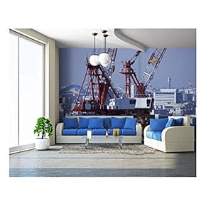 Crane - Removable Wall Mural | Self-Adhesive Large Wallpaper - 66x96 inches
