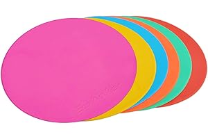 Eco Walker Spot Markers 6pcs 4inch 6inch 8inch 10inch 12inch Floor Marker for Kids Agility Training